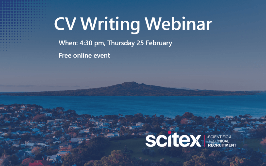 CV Writing Webinar – 25 February